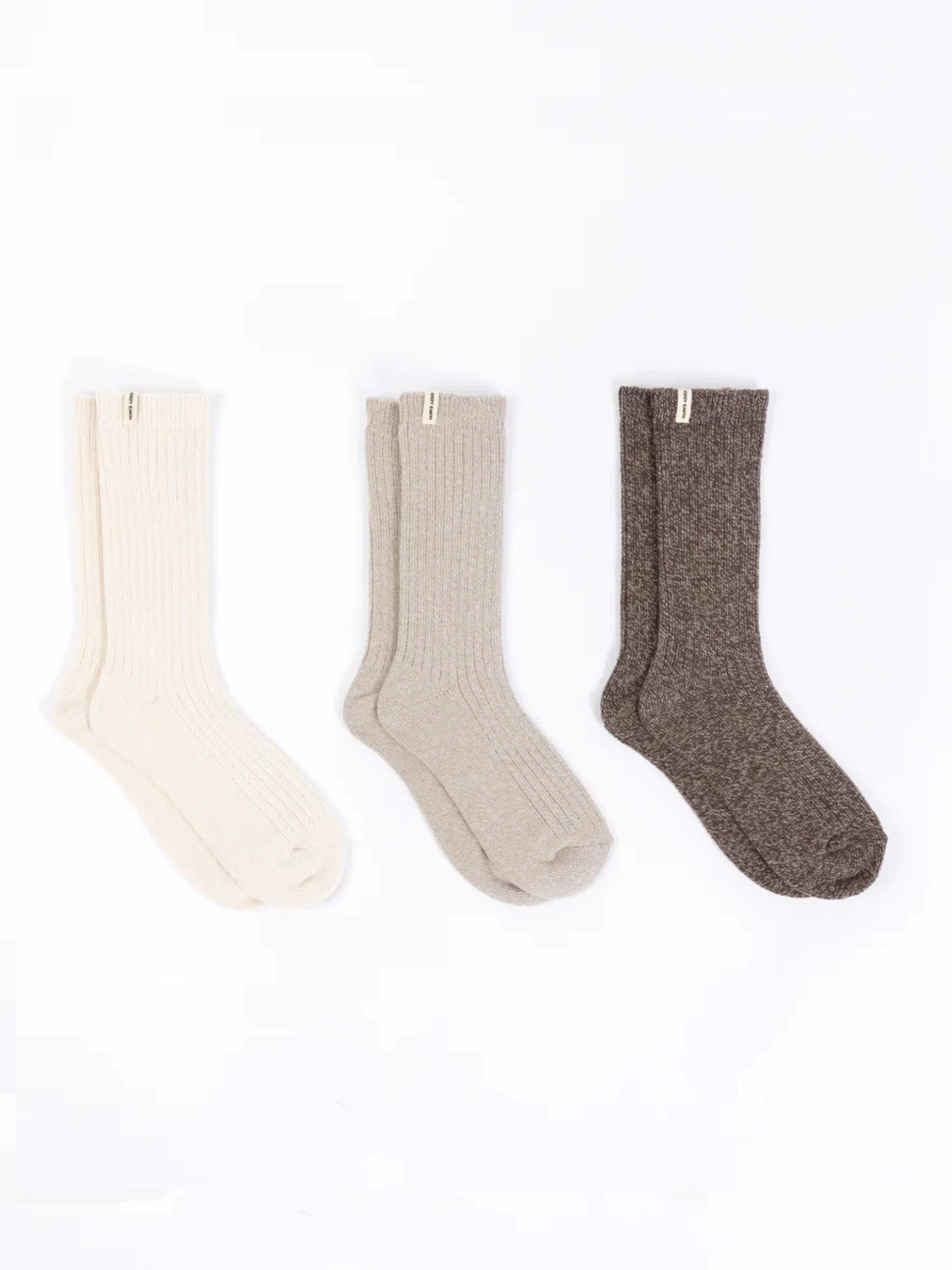 Men's Plush Lounge Calf Sock 3-Pack