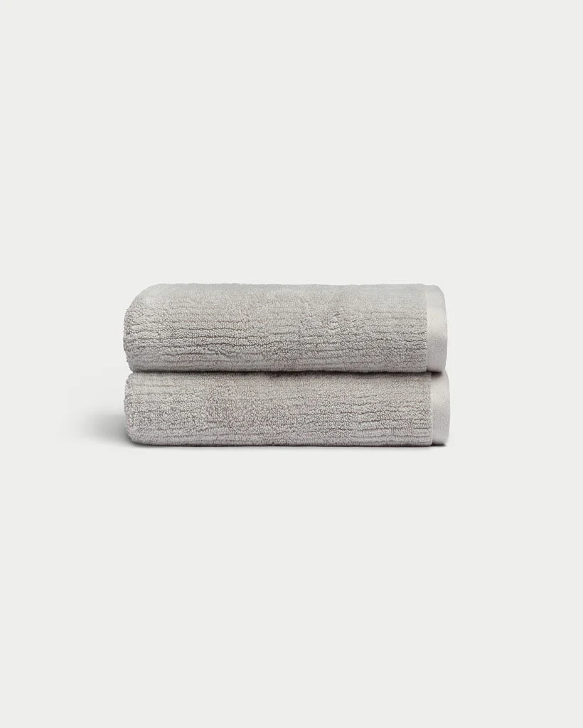Ribbed Terry Hand Towels