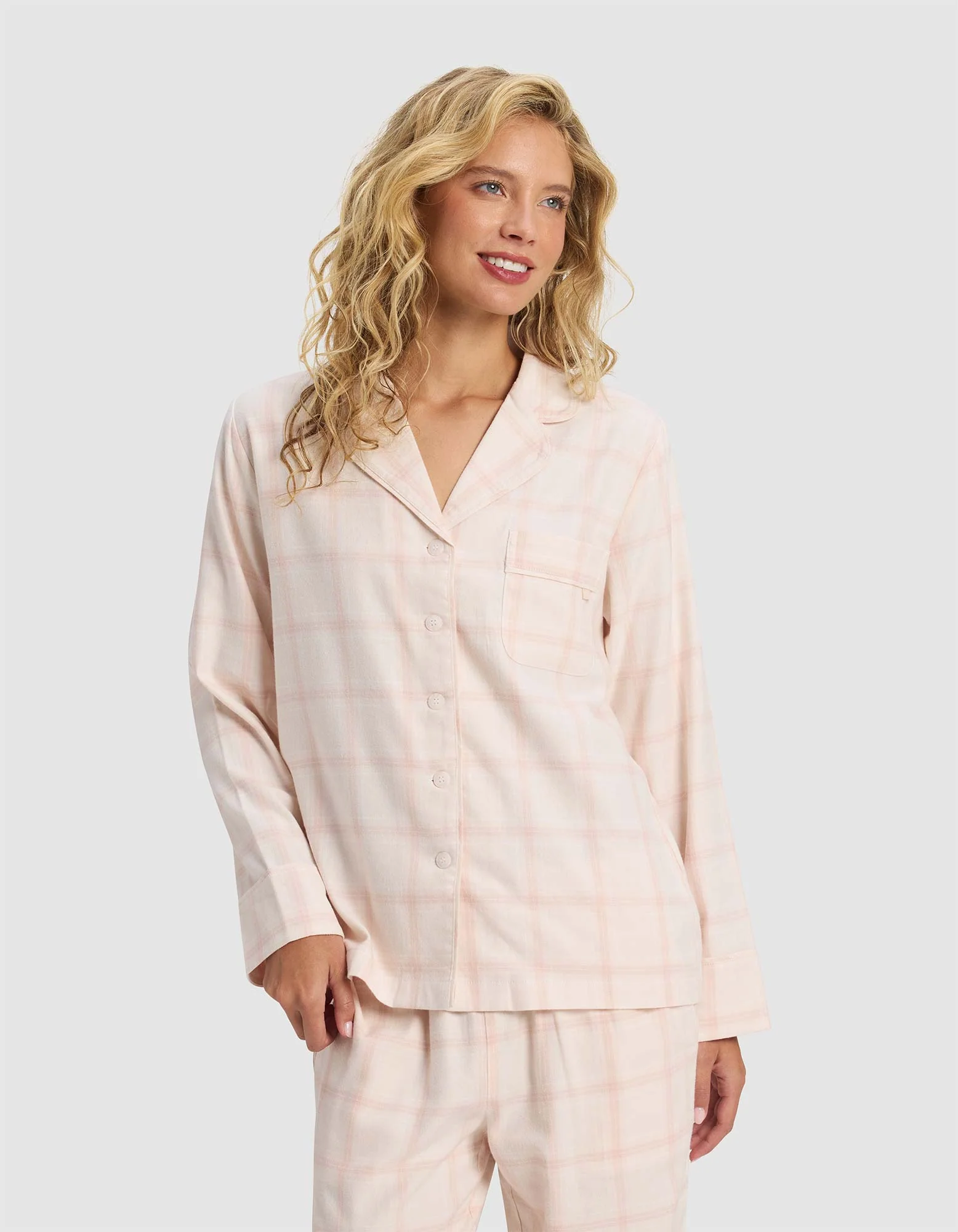 Women's Farmhouse Long Sleeve Pajama Top - Last Chance