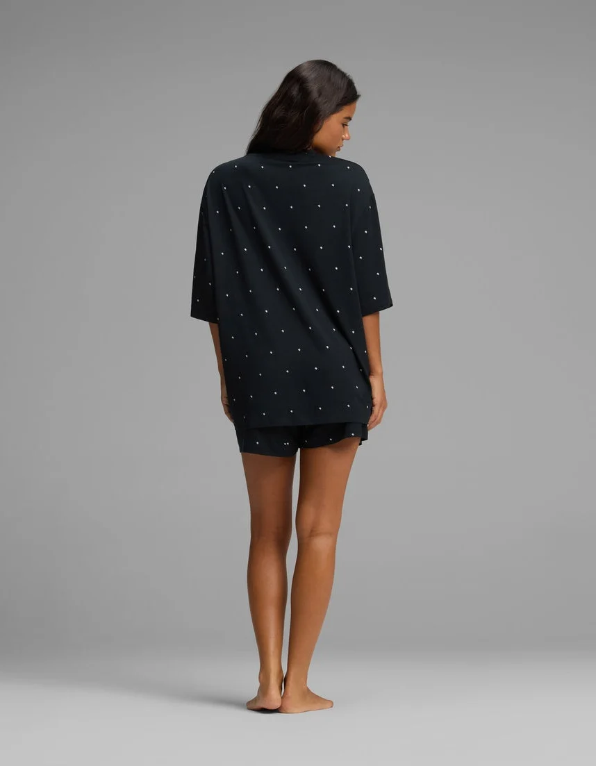 Women's First Layer Boyfriend Sleep Tee & Boxer Short Set - Image 20