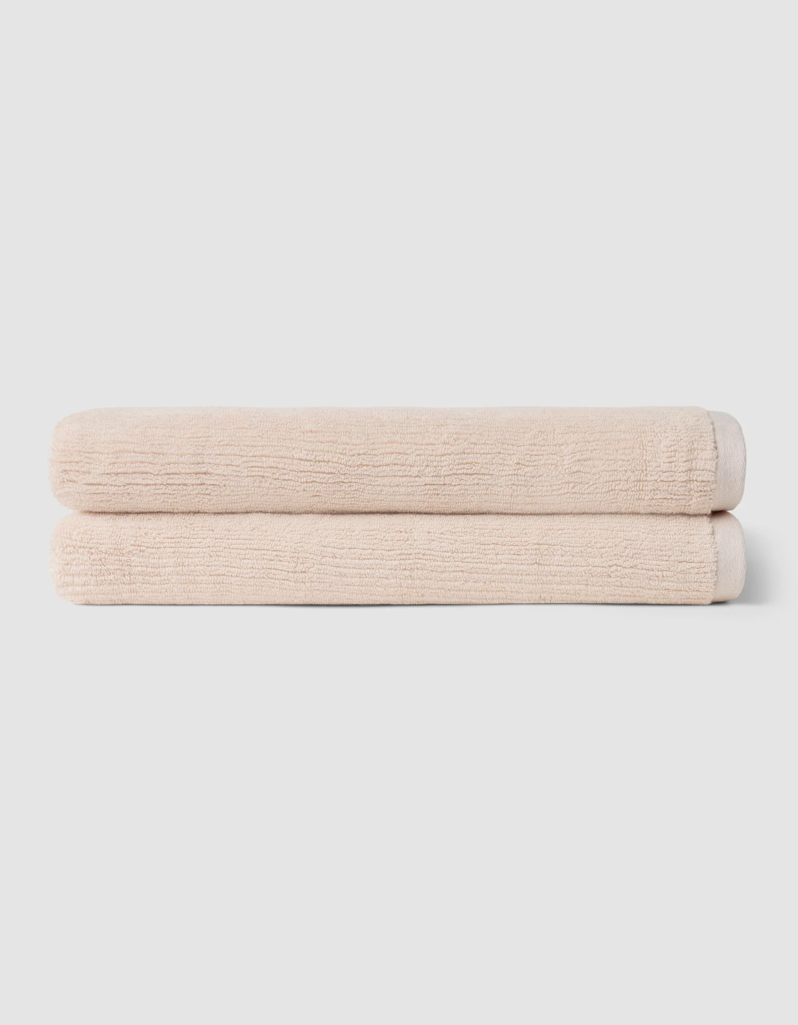 Ribbed Terry Bath Sheets - Last Chance