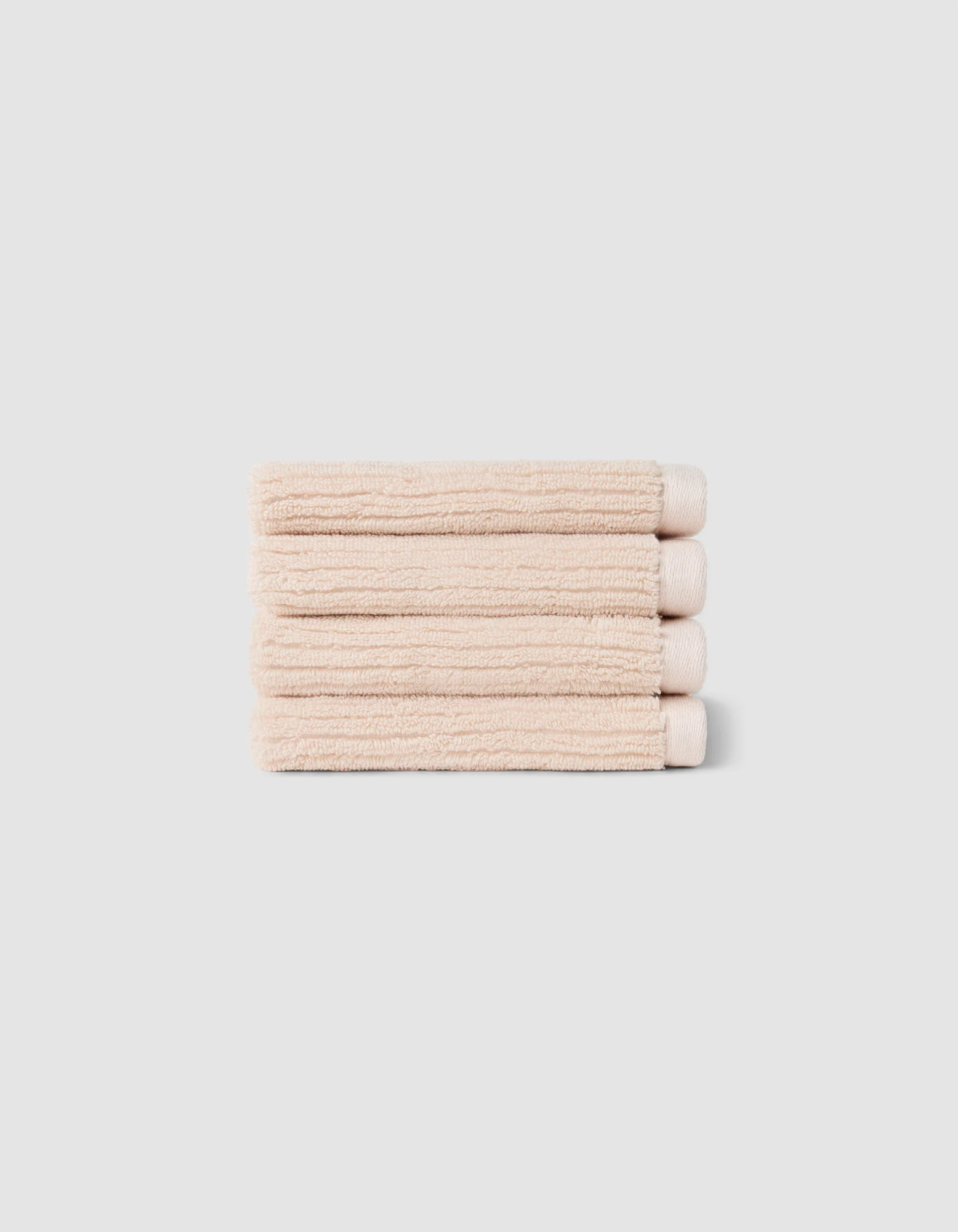 Ribbed Terry Washcloths - Last Chance