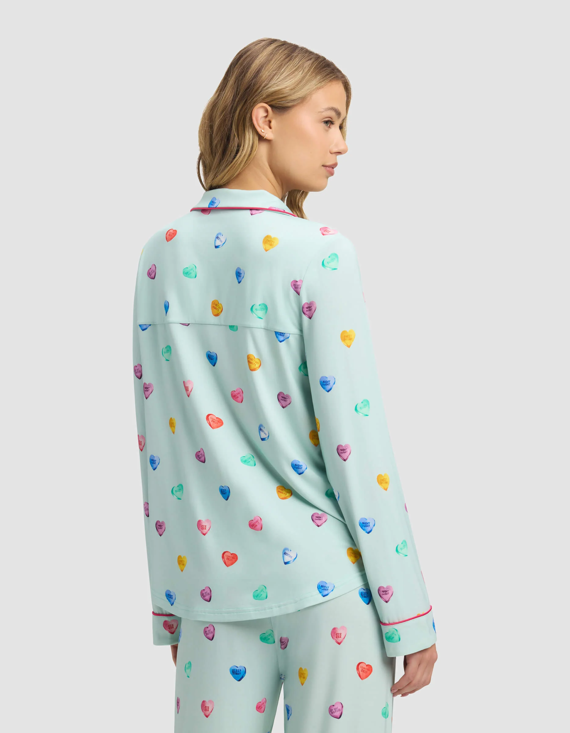 Women's Bamboo Stretch-Knit Long Sleeve Pajama Top - Last Chance - Image 6