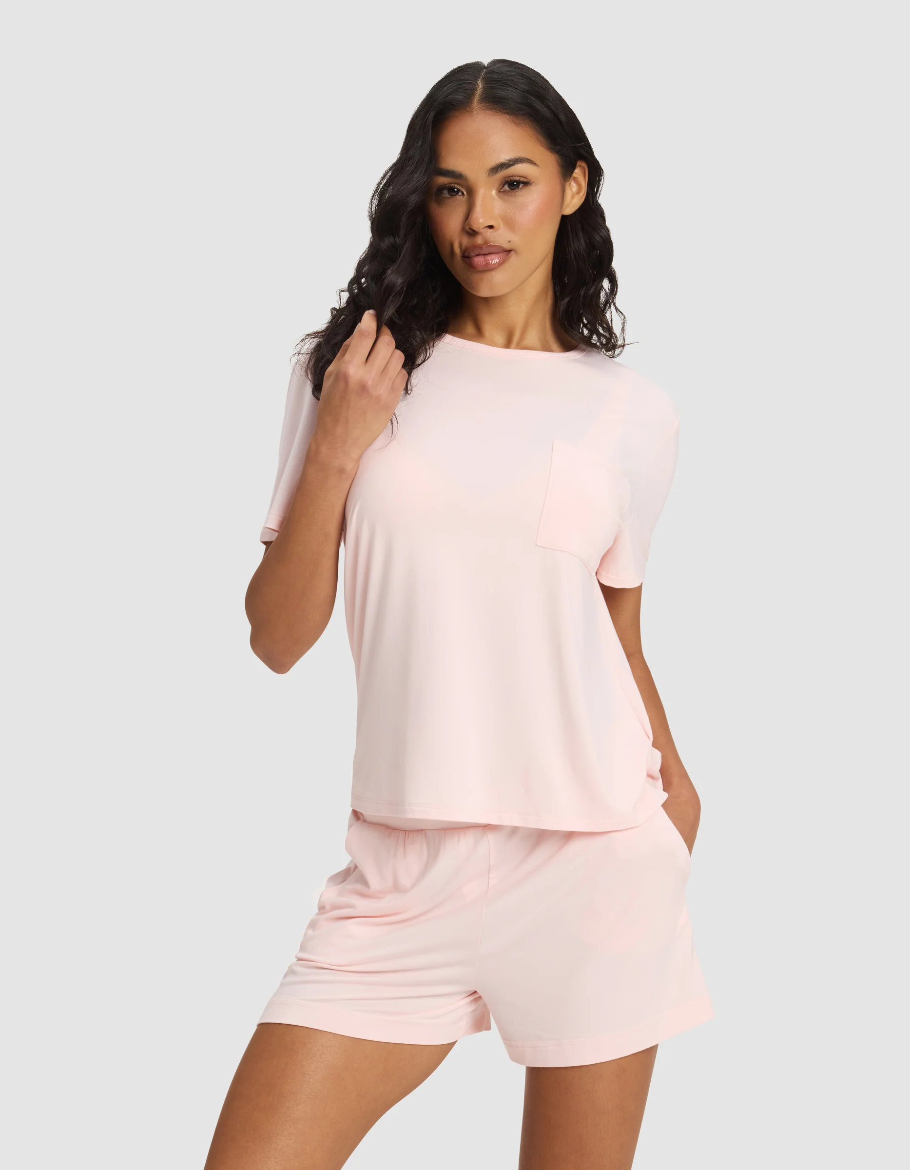 Women's Bamboo Stretch-Knit Lounge Tee
