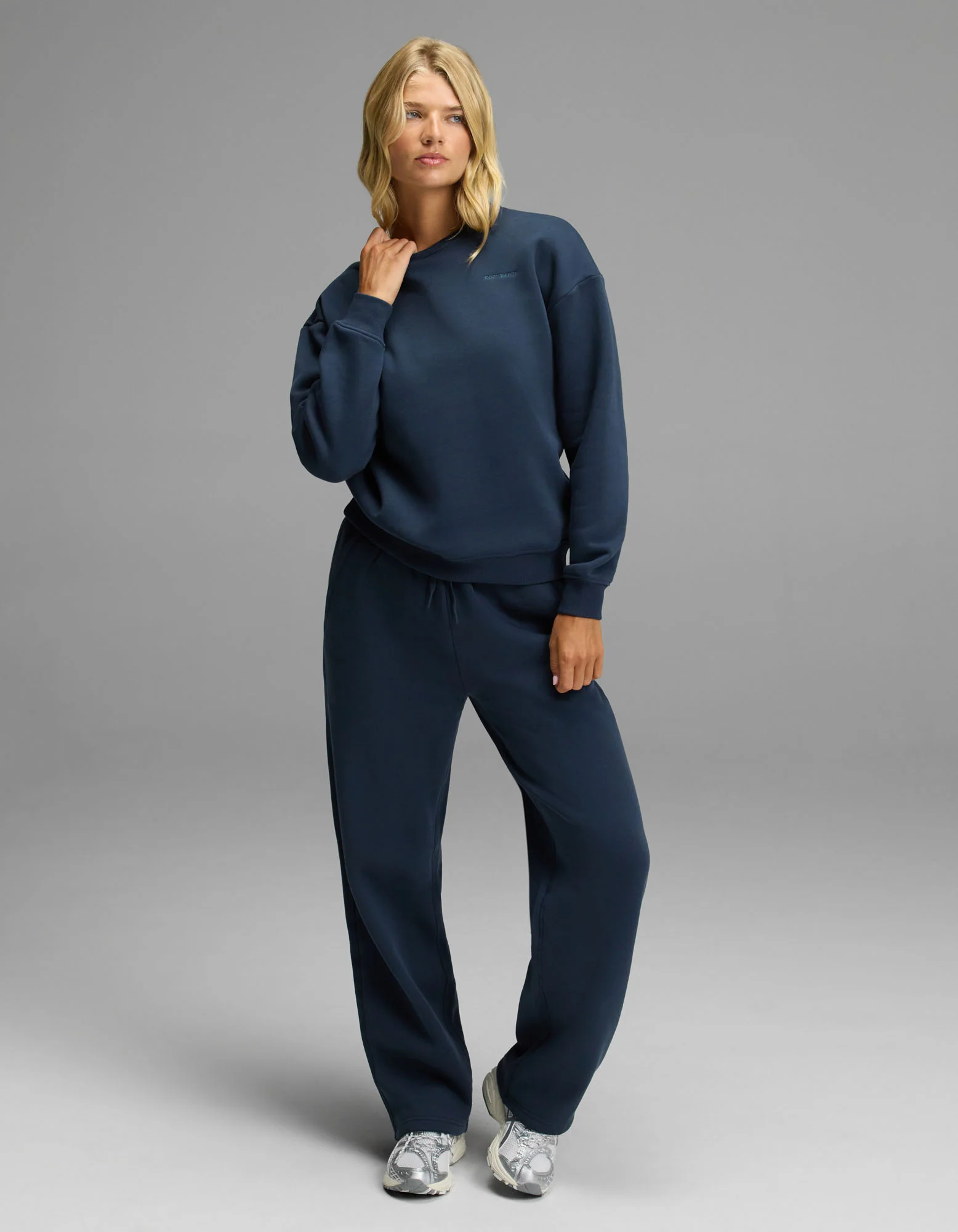 Women's CityScape Crewneck & Wide Leg Pant Set
