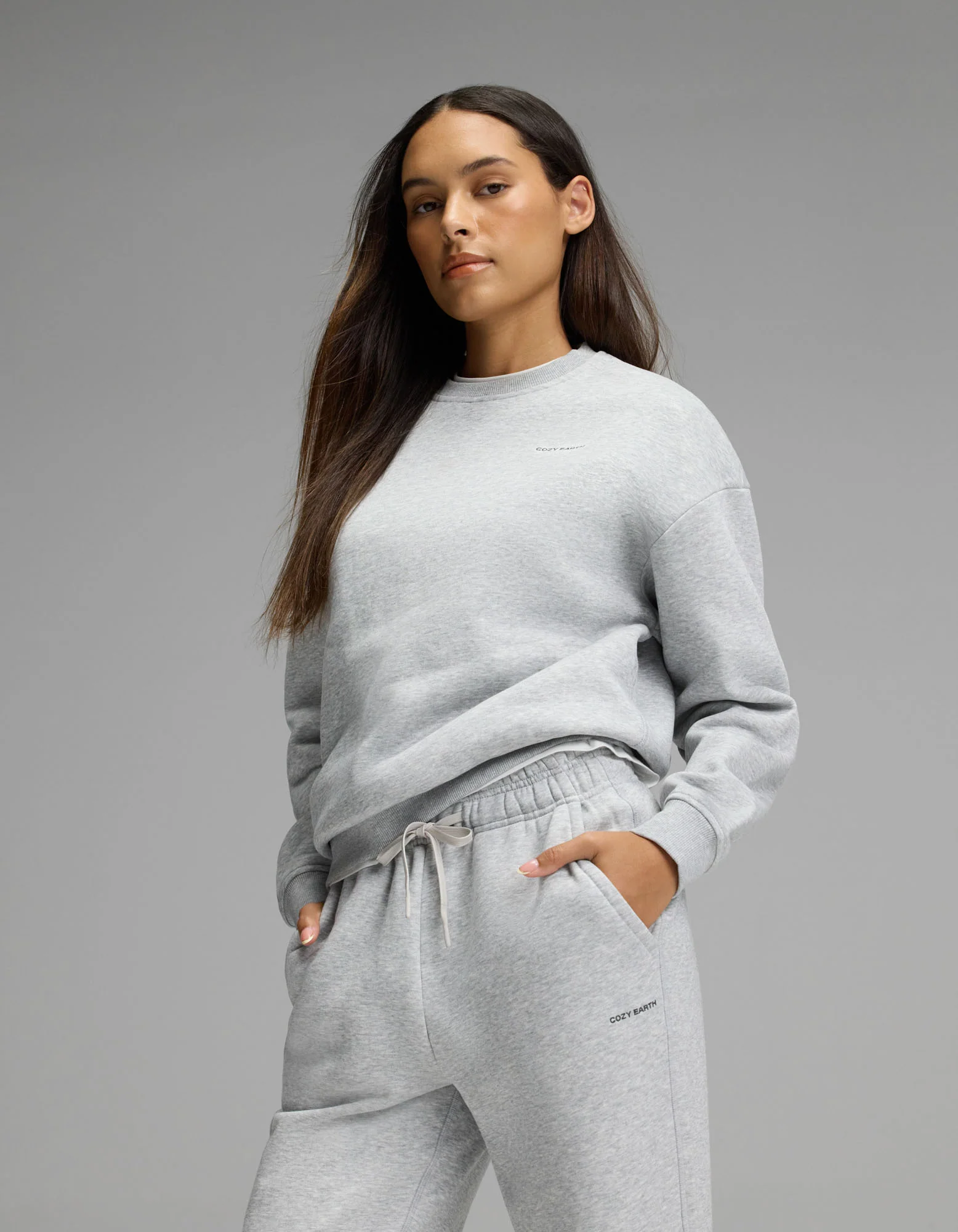 Women's CityScape Crewneck & Wide Leg Pant Set - Image 6