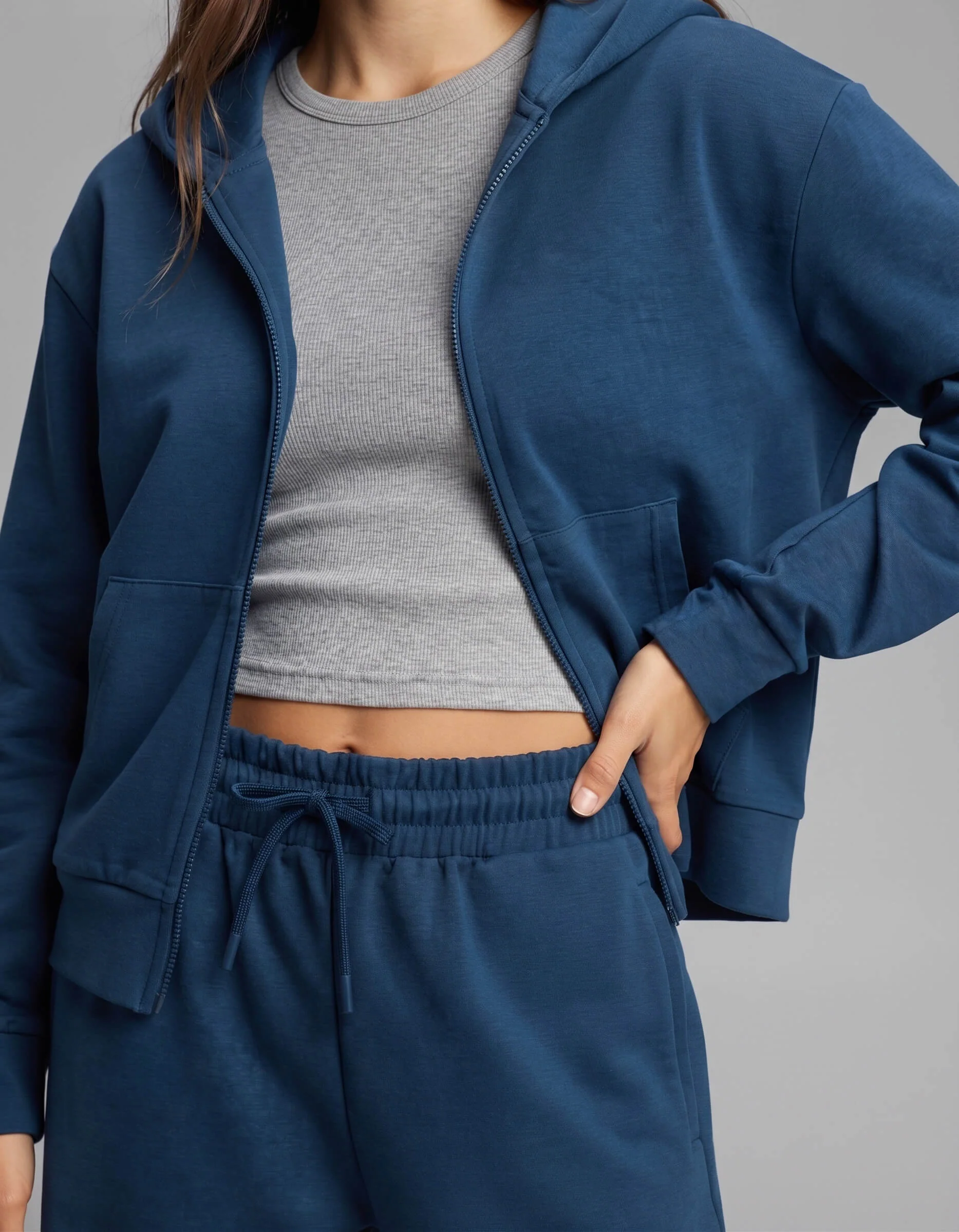 Women's Versa Full-Zip Hoodie & Wide Leg Pant Set - Image 21