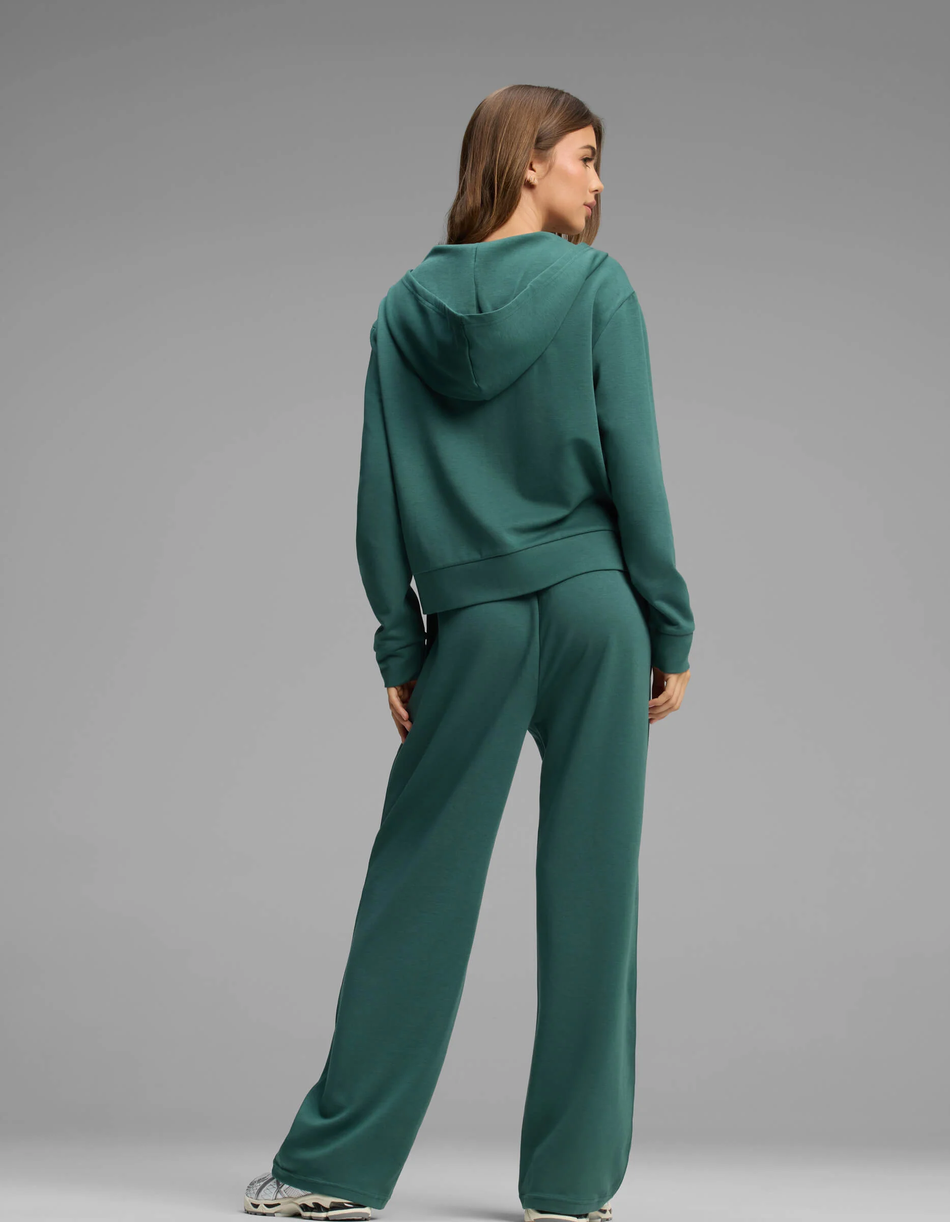 Women's Versa Full-Zip Hoodie & Wide Leg Pant Set - Image 2